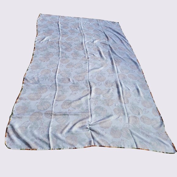 Autumn Harvest Fall Thanksgiving Pumpkin Tablecloth Table Cover Rectangle - Picture 14 of 15